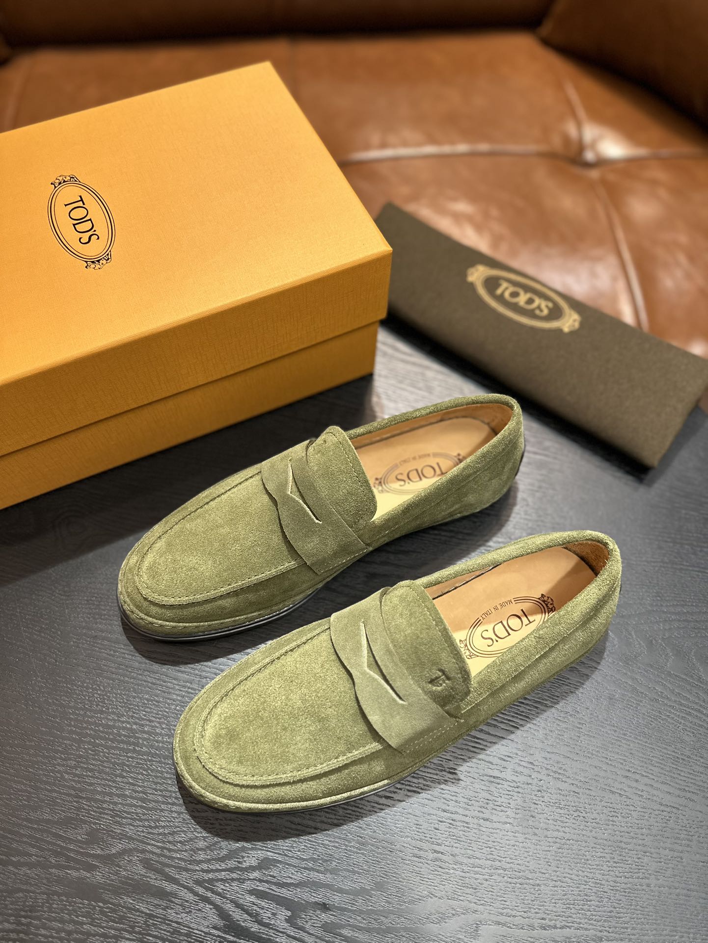 Tod's Gommino Calfskin Loafers