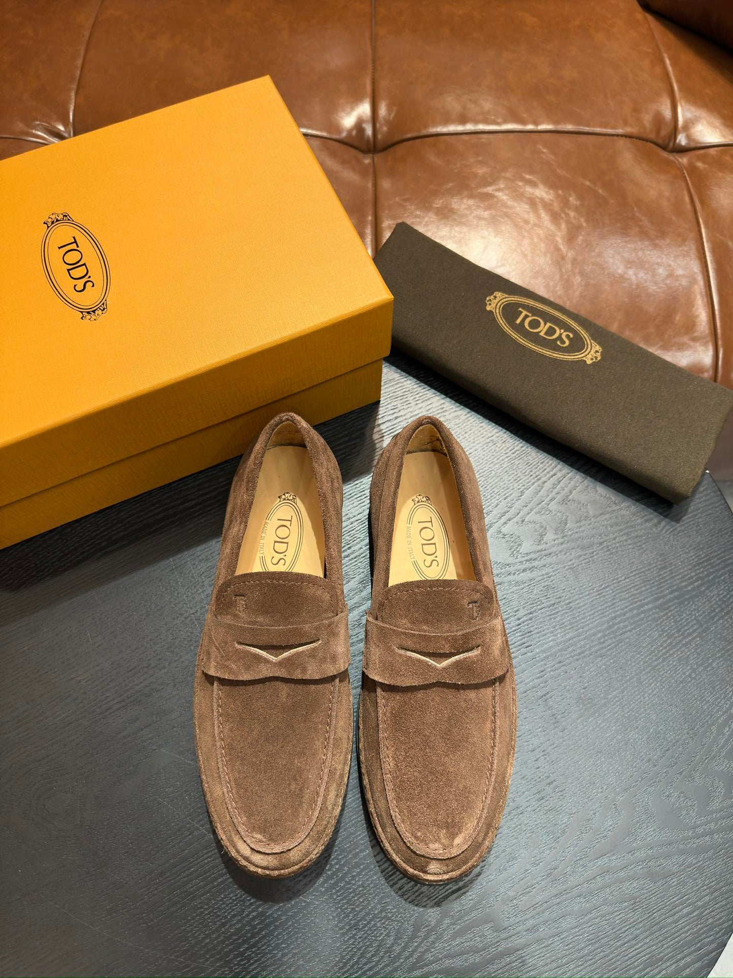 Tod's Gommino Calfskin Loafers