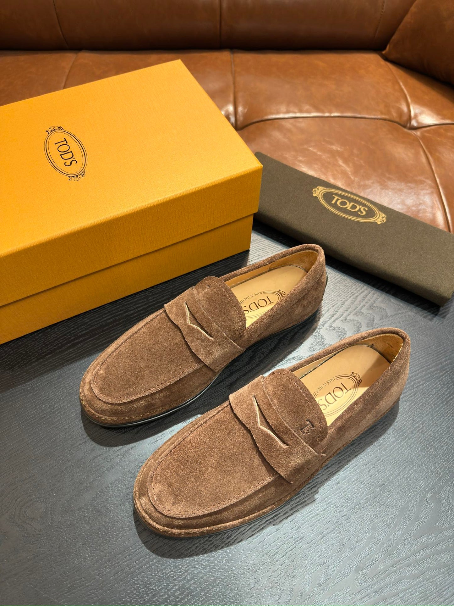 Tod's Gommino Calfskin Loafers