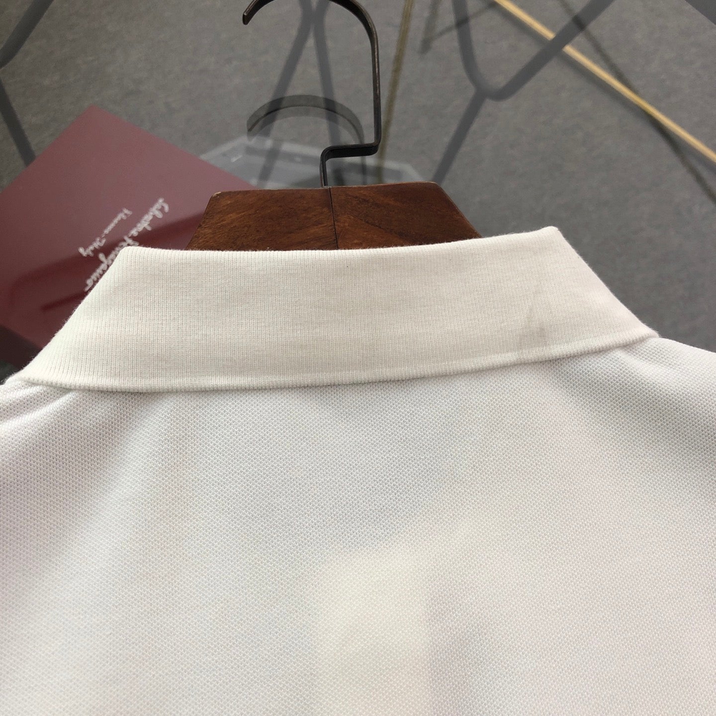 Prada Embroidered Triangle Logo Polo Shirt – 2026SS