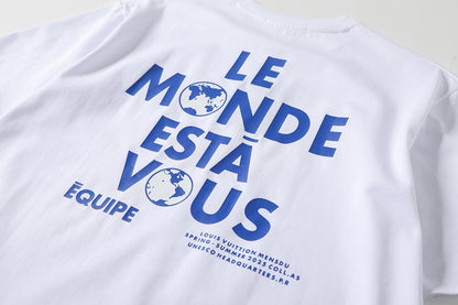 Louis Vuitton Employee Limited Earth Print T-Shirt – 26SS