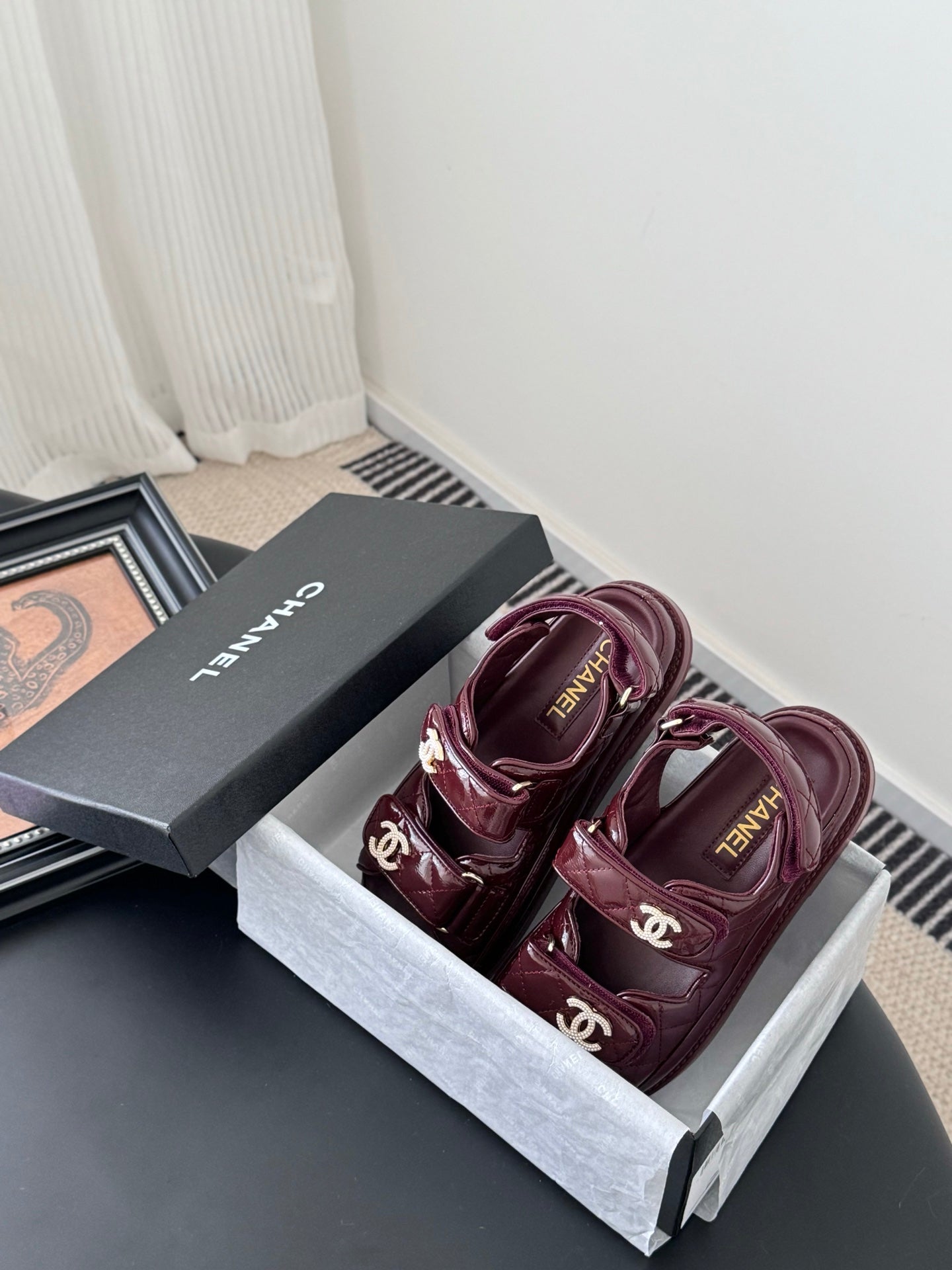 Chanel Velcro Flat Sandals – 25SS Collection