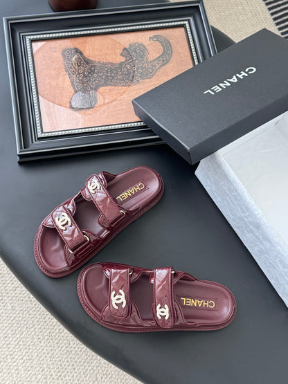 Chanel Velcro Flat Sandals – 25SS Collection