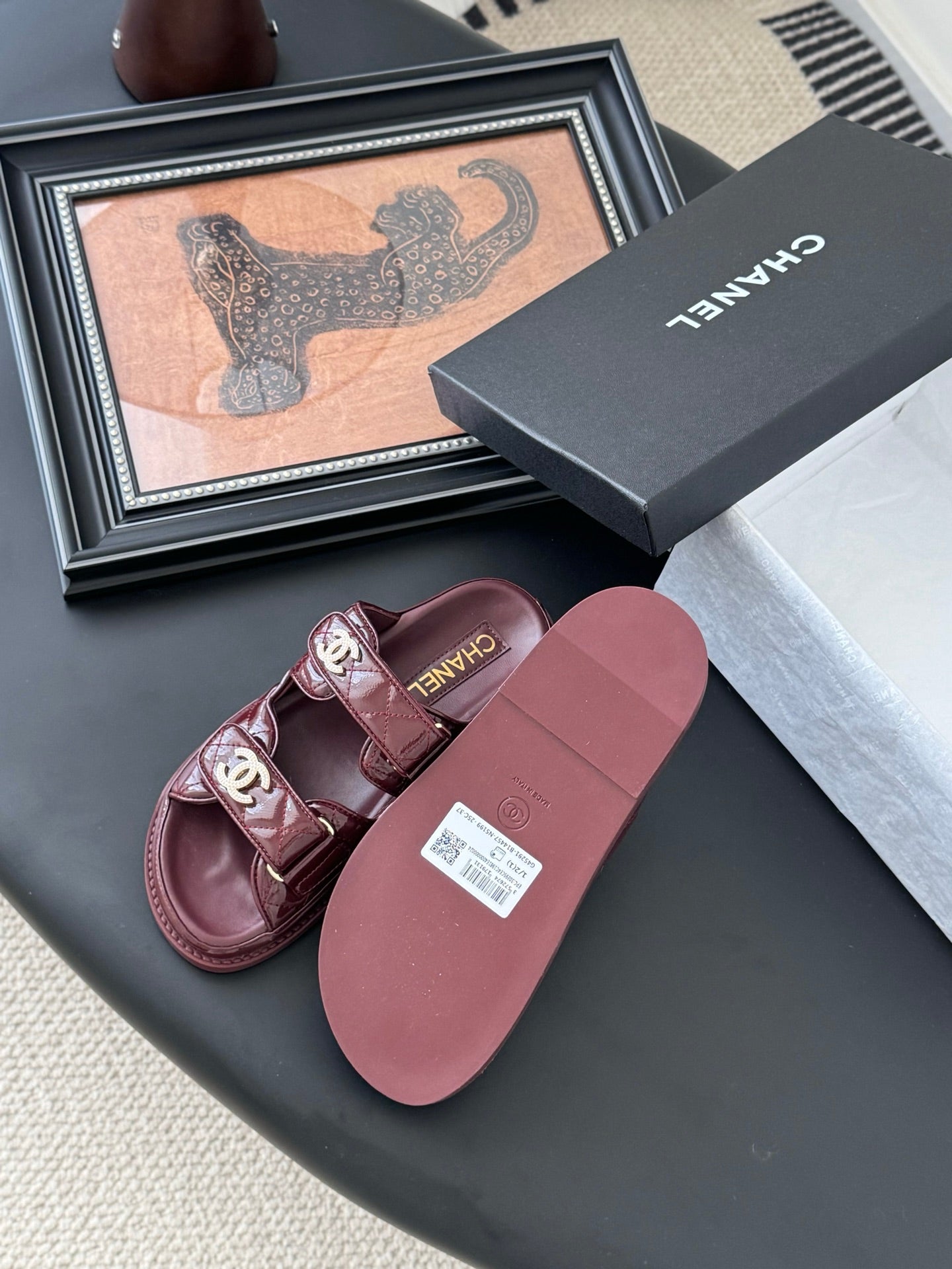 Chanel Velcro Flat Sandals – 25SS Collection