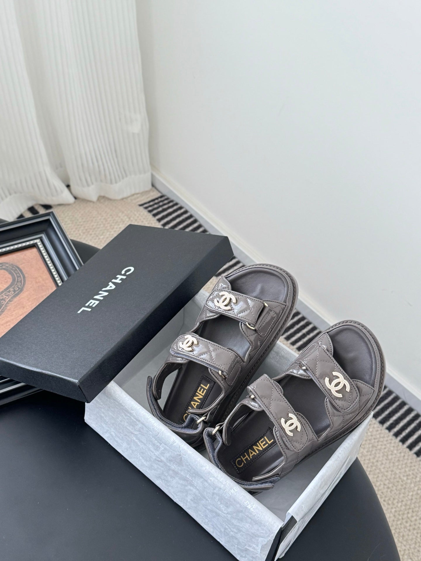 Chanel Velcro Flat Sandals – 25SS Collection