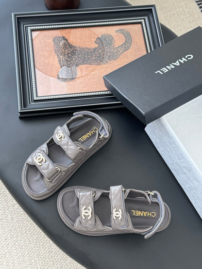 Chanel Velcro Flat Sandals – 25SS Collection
