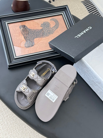 Chanel Velcro Flat Sandals – 25SS Collection