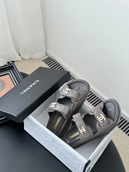 Chanel Velcro Flat Sandals – 25SS Collection