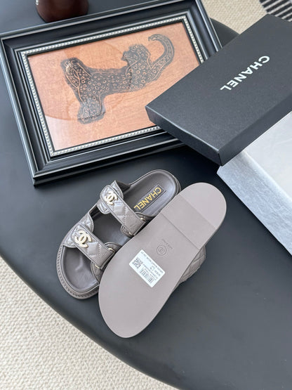 Chanel Velcro Flat Sandals – 25SS Collection