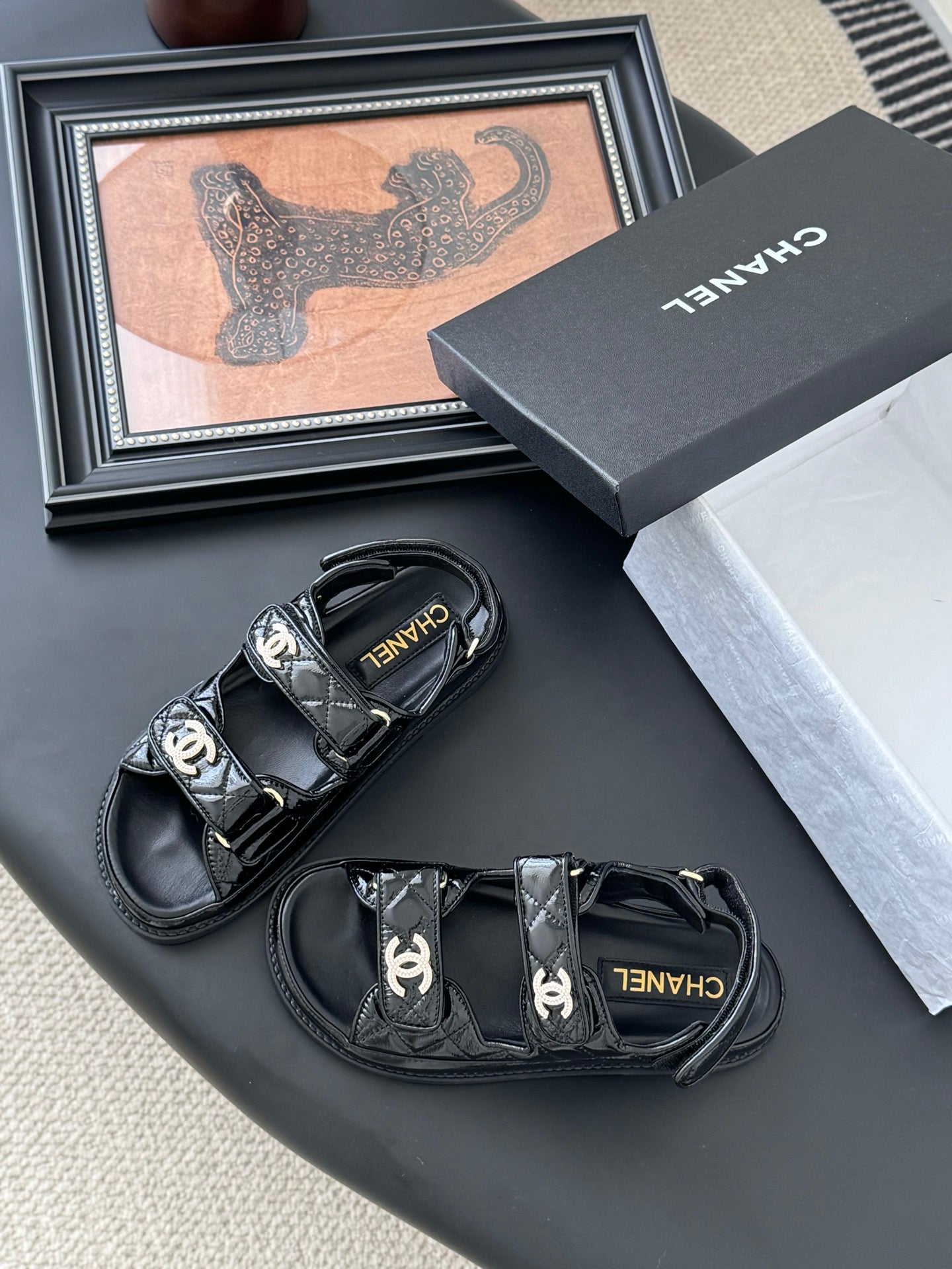 Chanel Velcro Sandals – 25SS Collection
