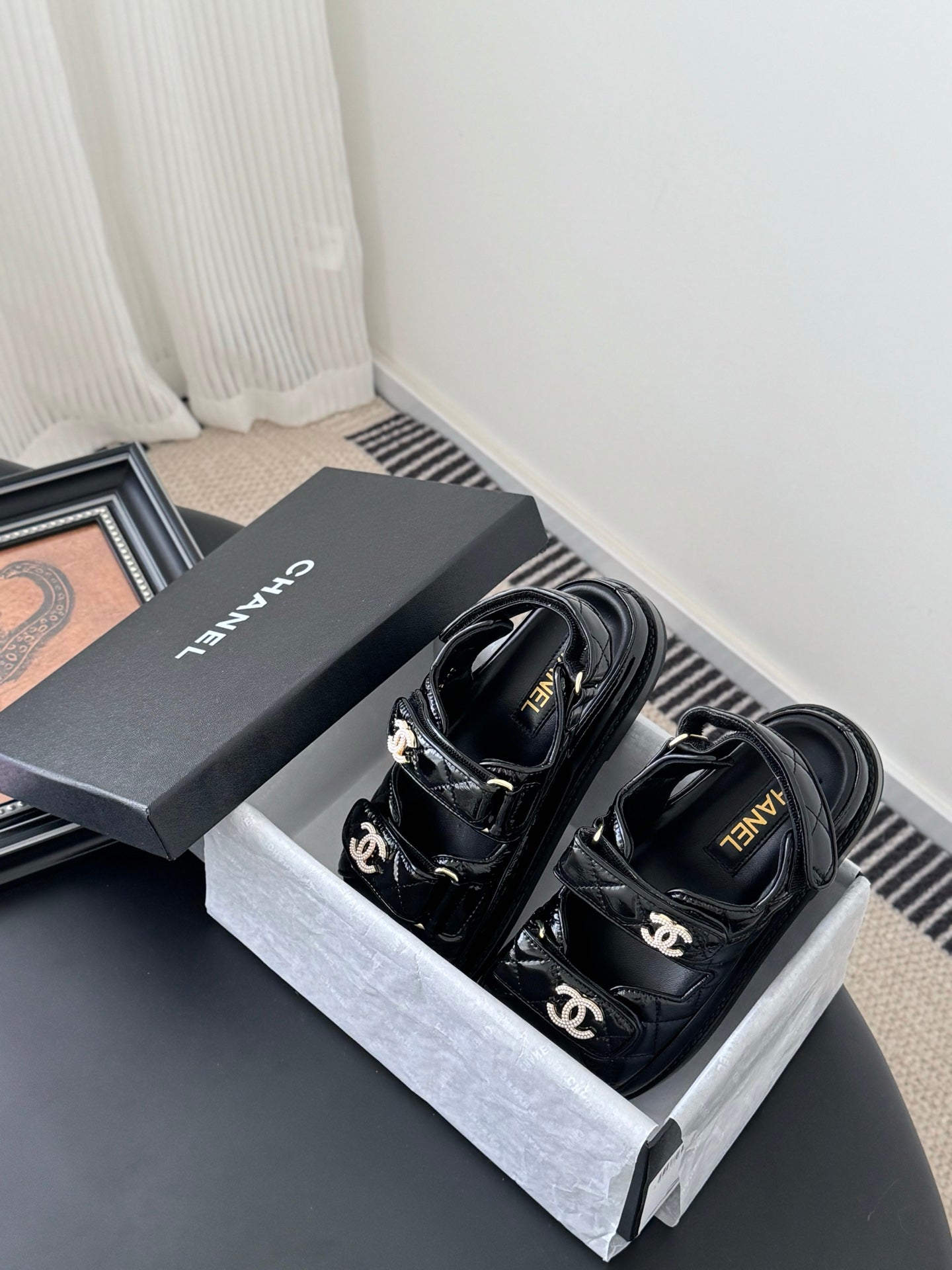 Chanel Velcro Sandals – 25SS Collection