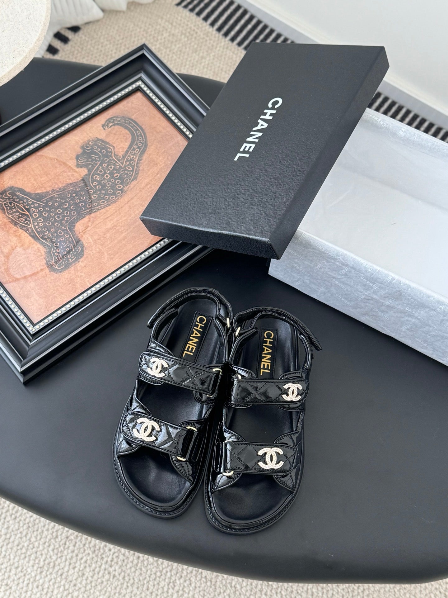 Chanel Velcro Sandals – 25SS Collection