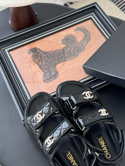 Chanel Velcro Sandals – 25SS Collection