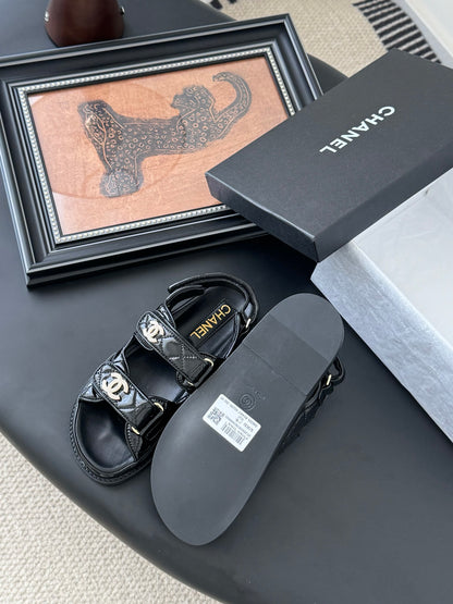 Chanel Velcro Sandals – 25SS Collection
