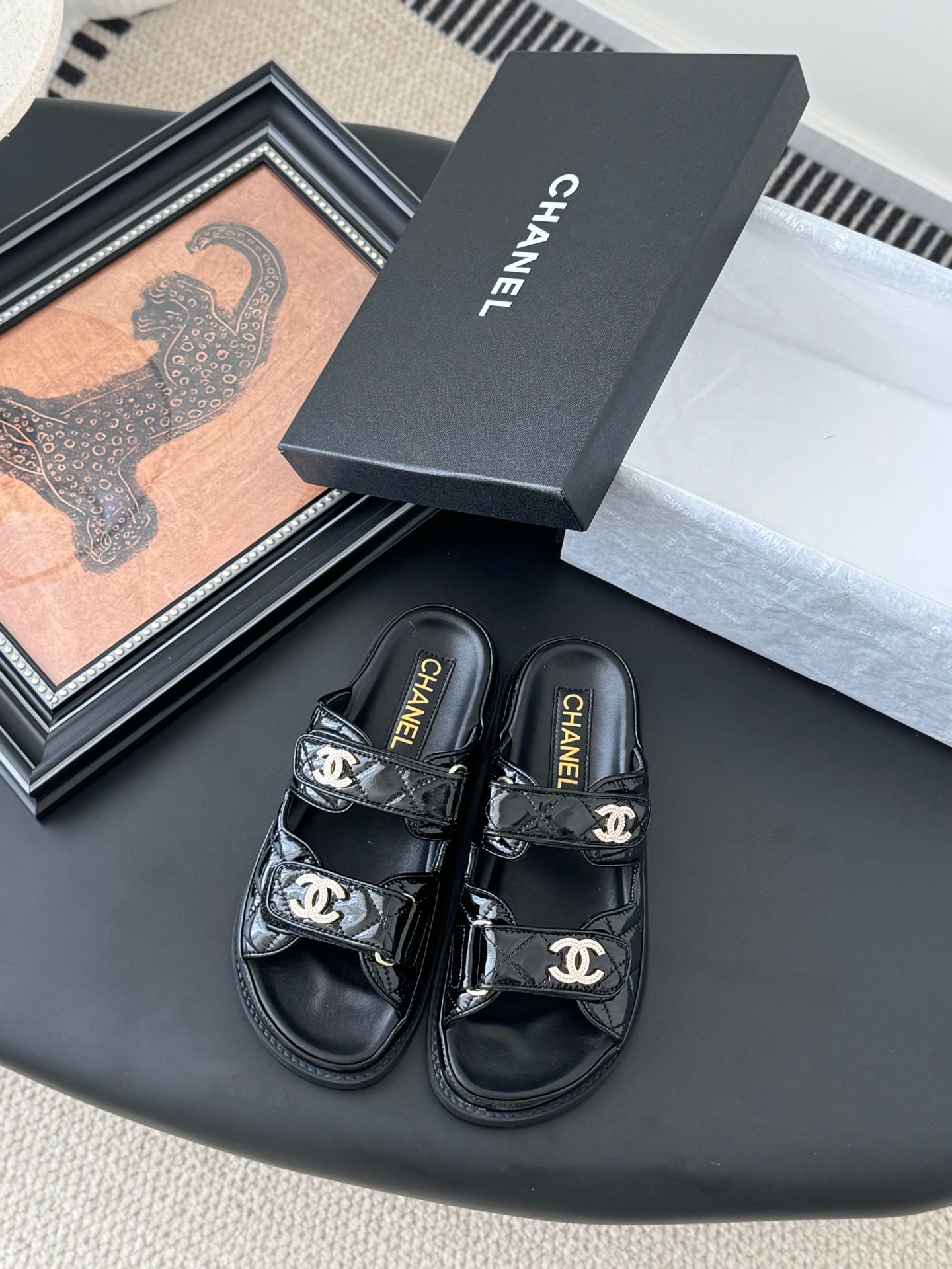 Chanel Velcro Sandals – 25SS Collection