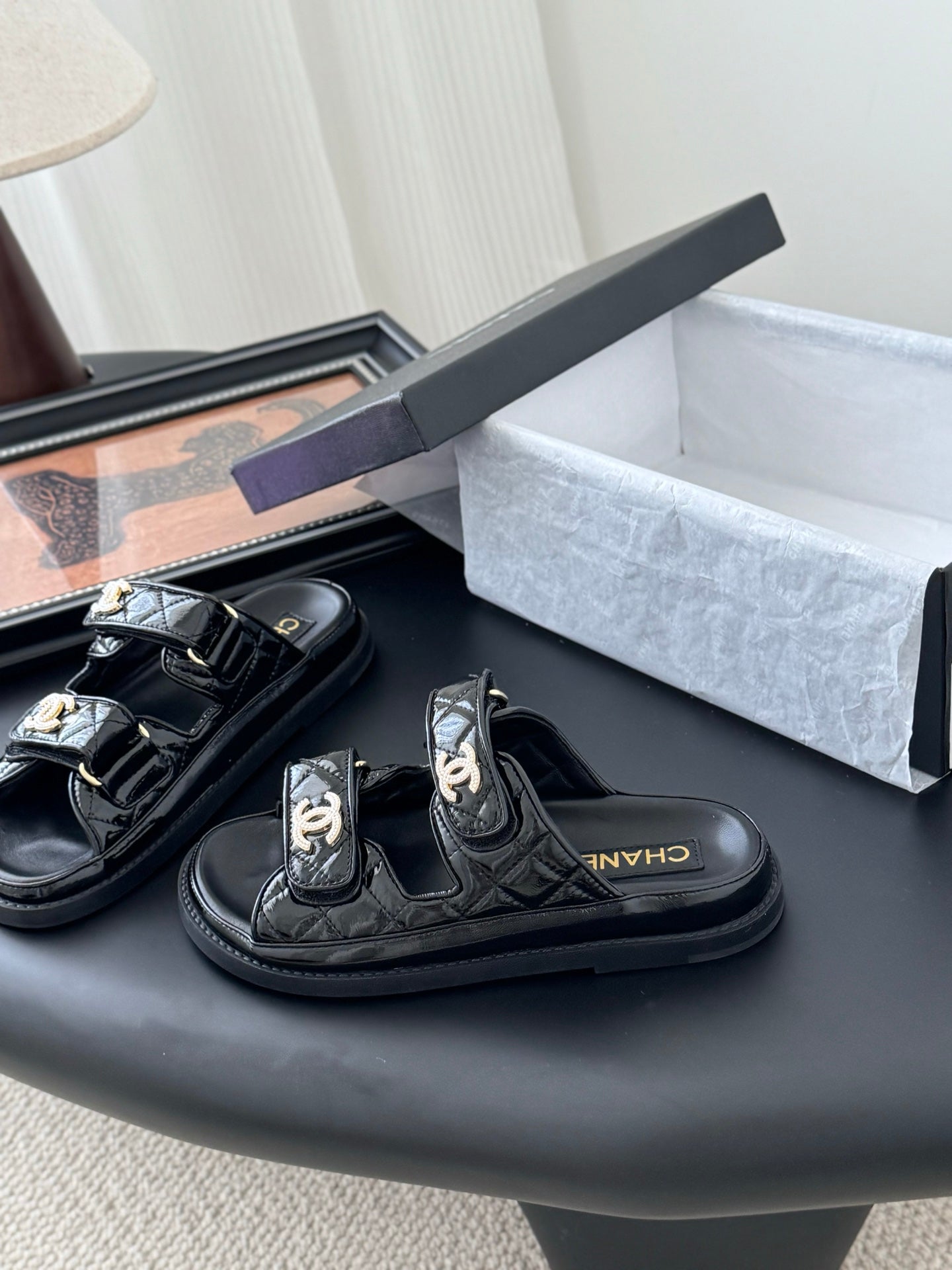 Chanel Velcro Sandals – 25SS Collection