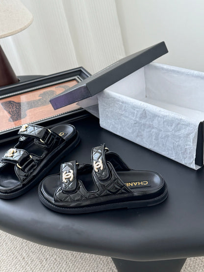 Chanel Velcro Sandals – 25SS Collection