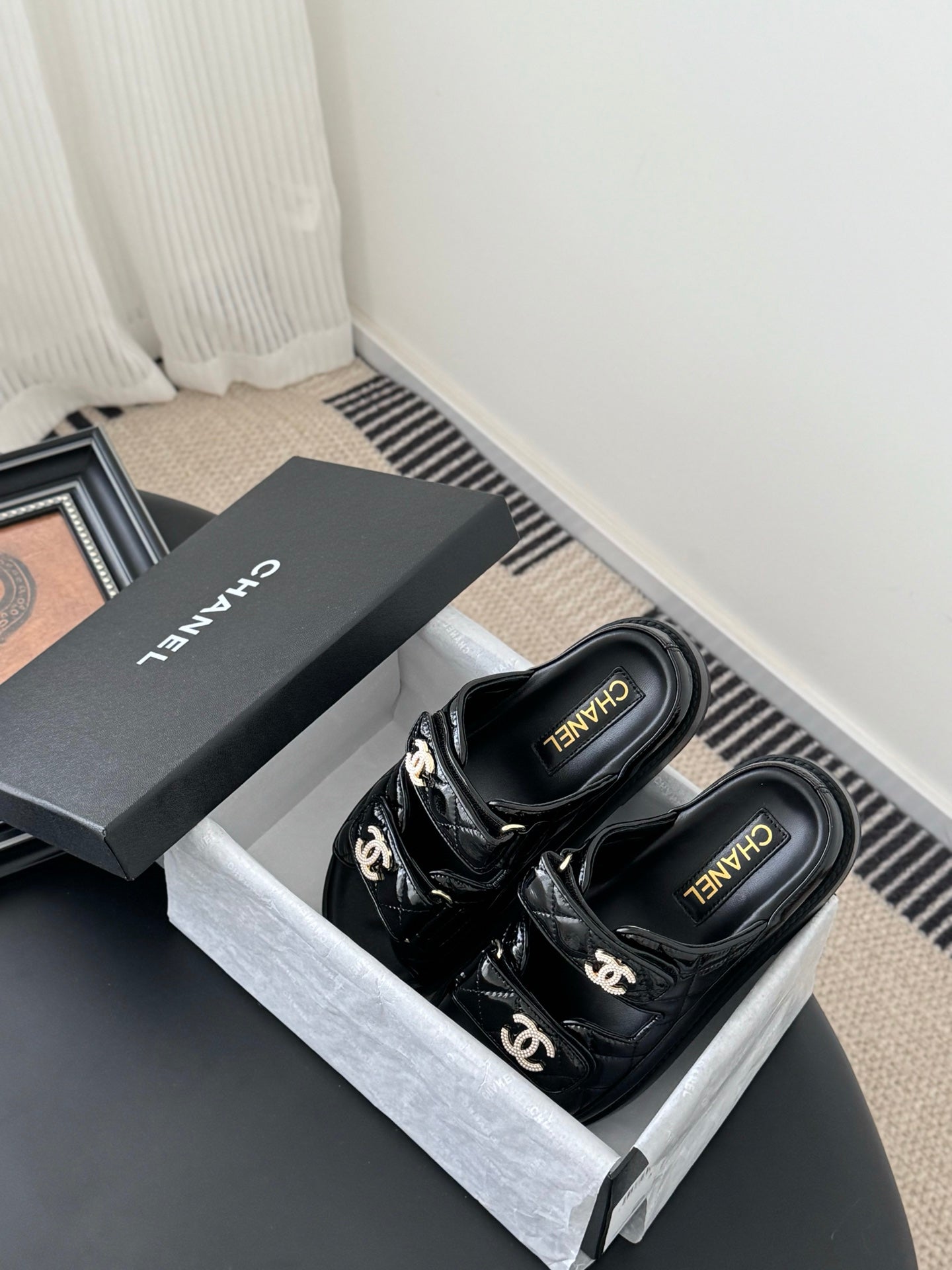 Chanel Velcro Sandals – 25SS Collection