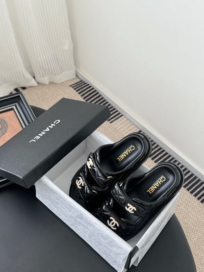 Chanel Velcro Sandals – 25SS Collection