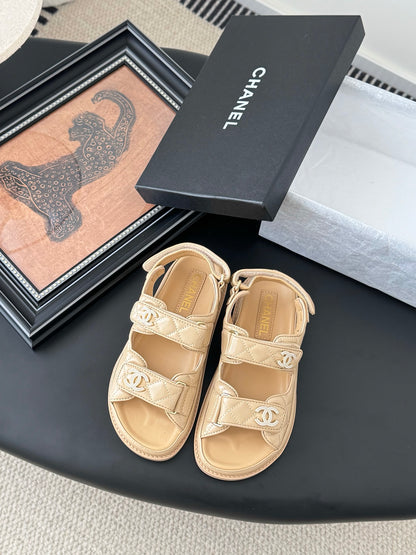Chanel Velcro Sandals – 25SS Collection