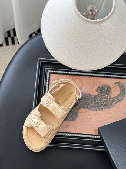 Chanel Velcro Sandals – 25SS Collection