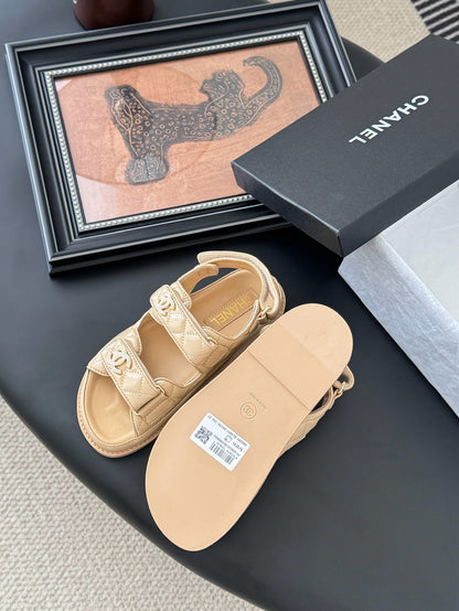 Chanel Velcro Sandals – 25SS Collection