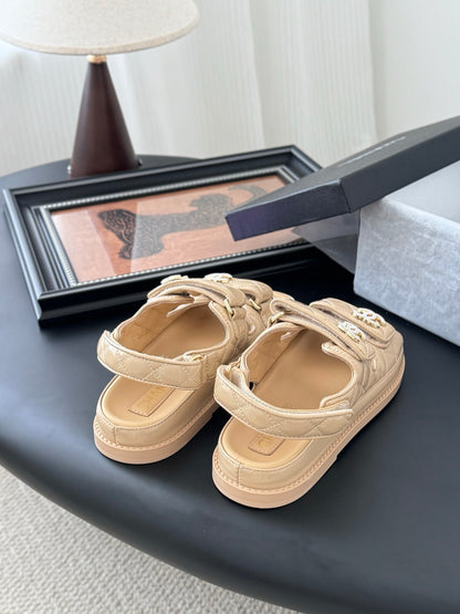 Chanel Velcro Sandals – 25SS Collection