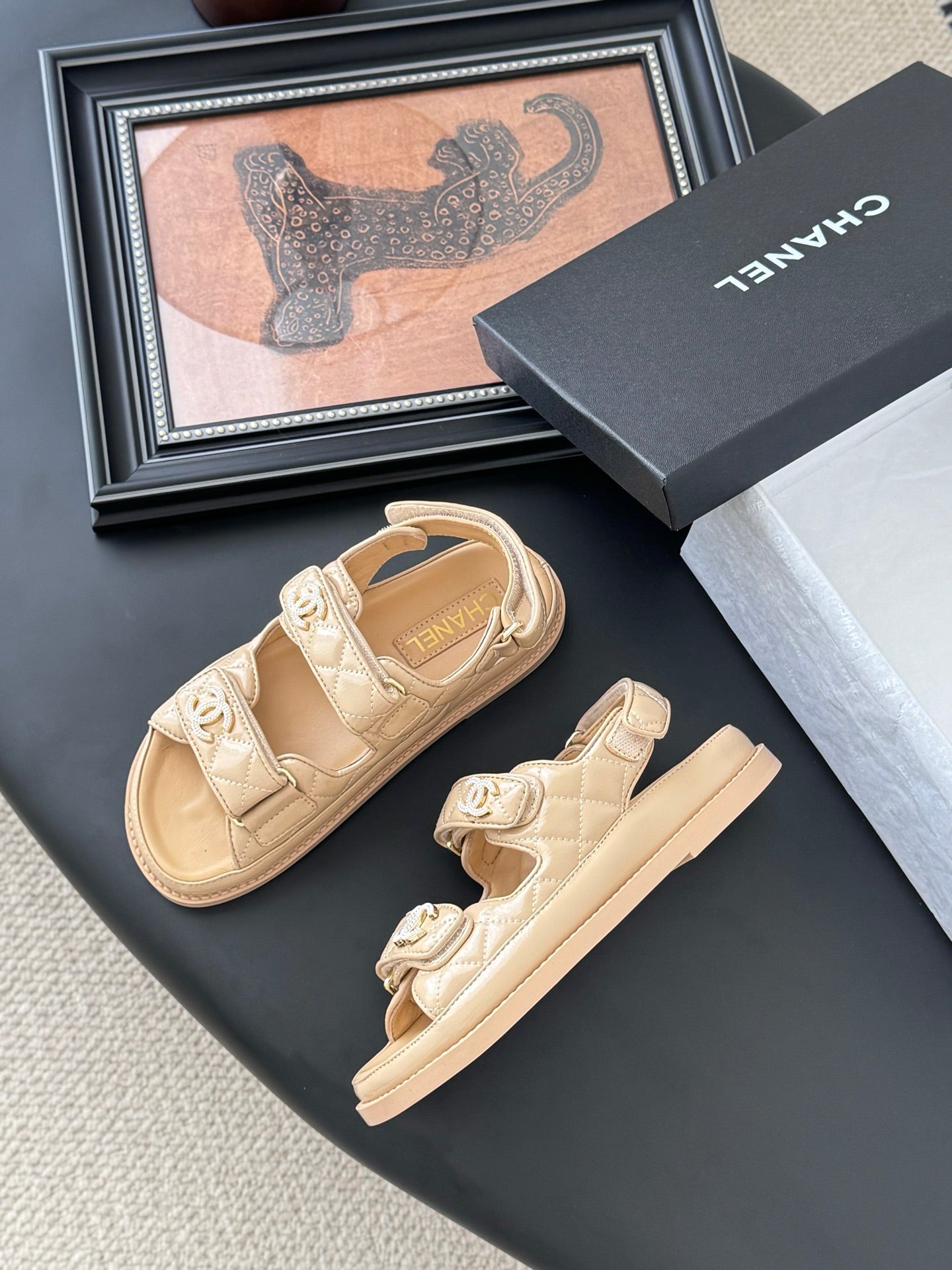 Chanel Velcro Sandals – 25SS Collection