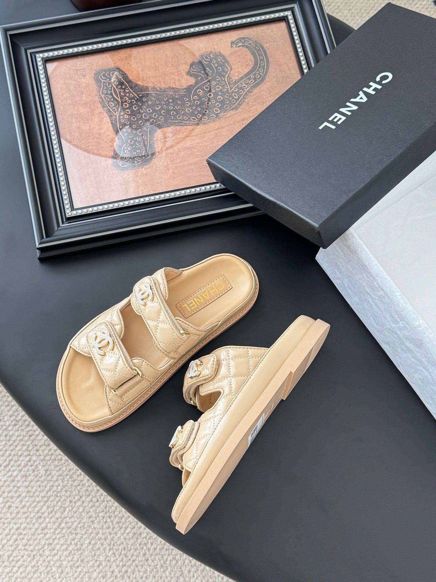 Chanel Velcro Sandals – 25SS Collection