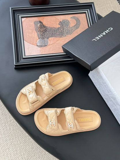 Chanel Velcro Sandals – 25SS Collection