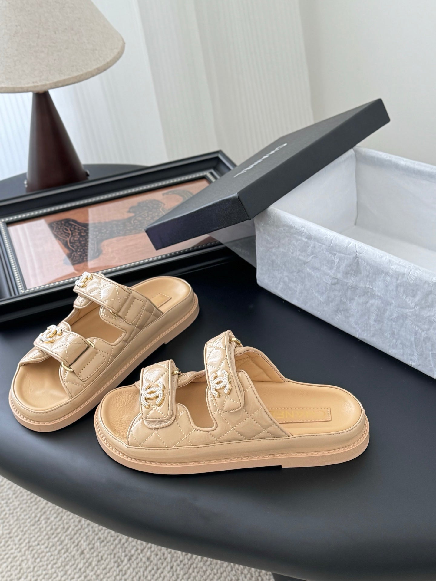 Chanel Velcro Sandals – 25SS Collection