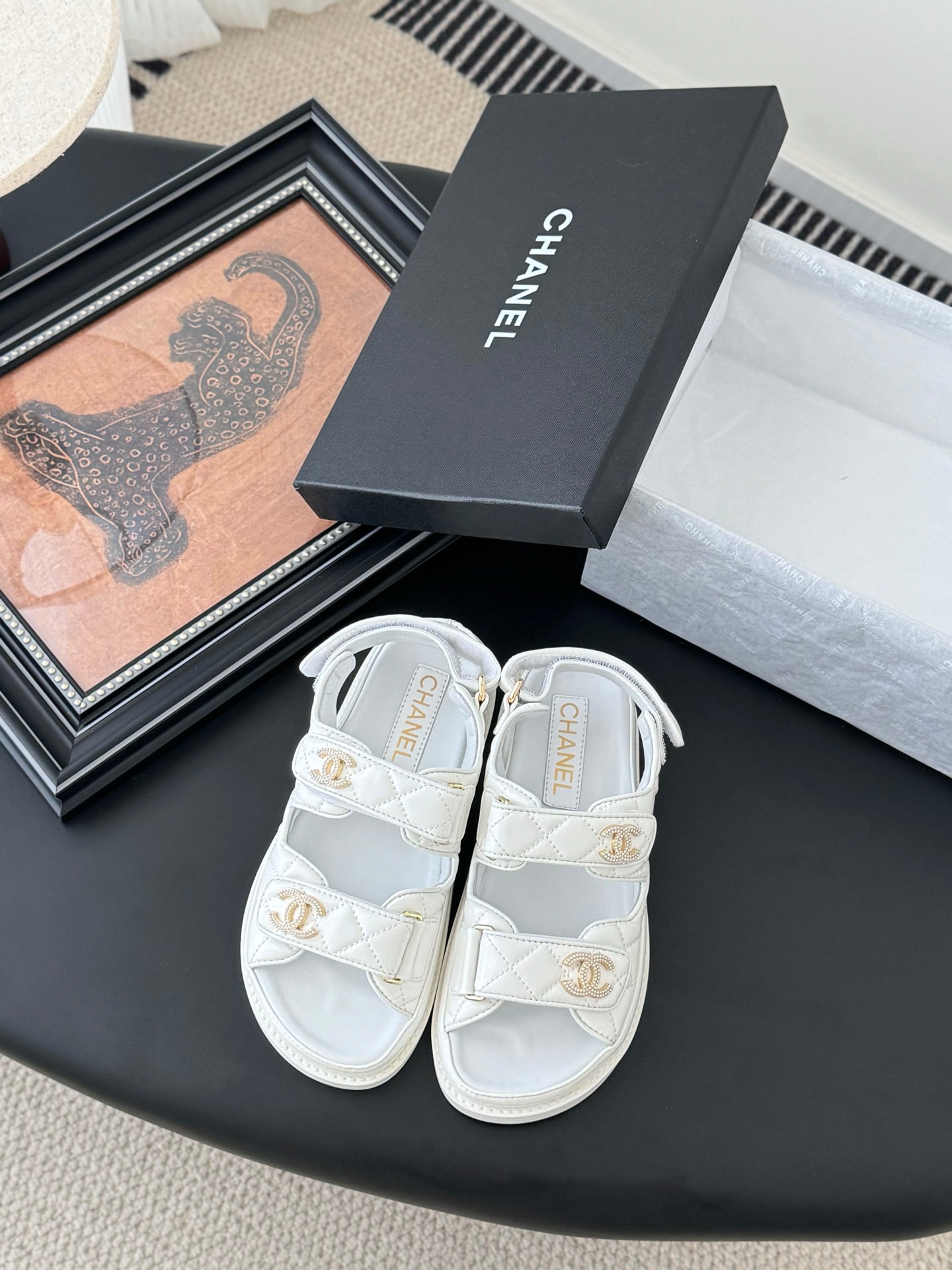 Chanel Velcro Sandals – 25SS Collection