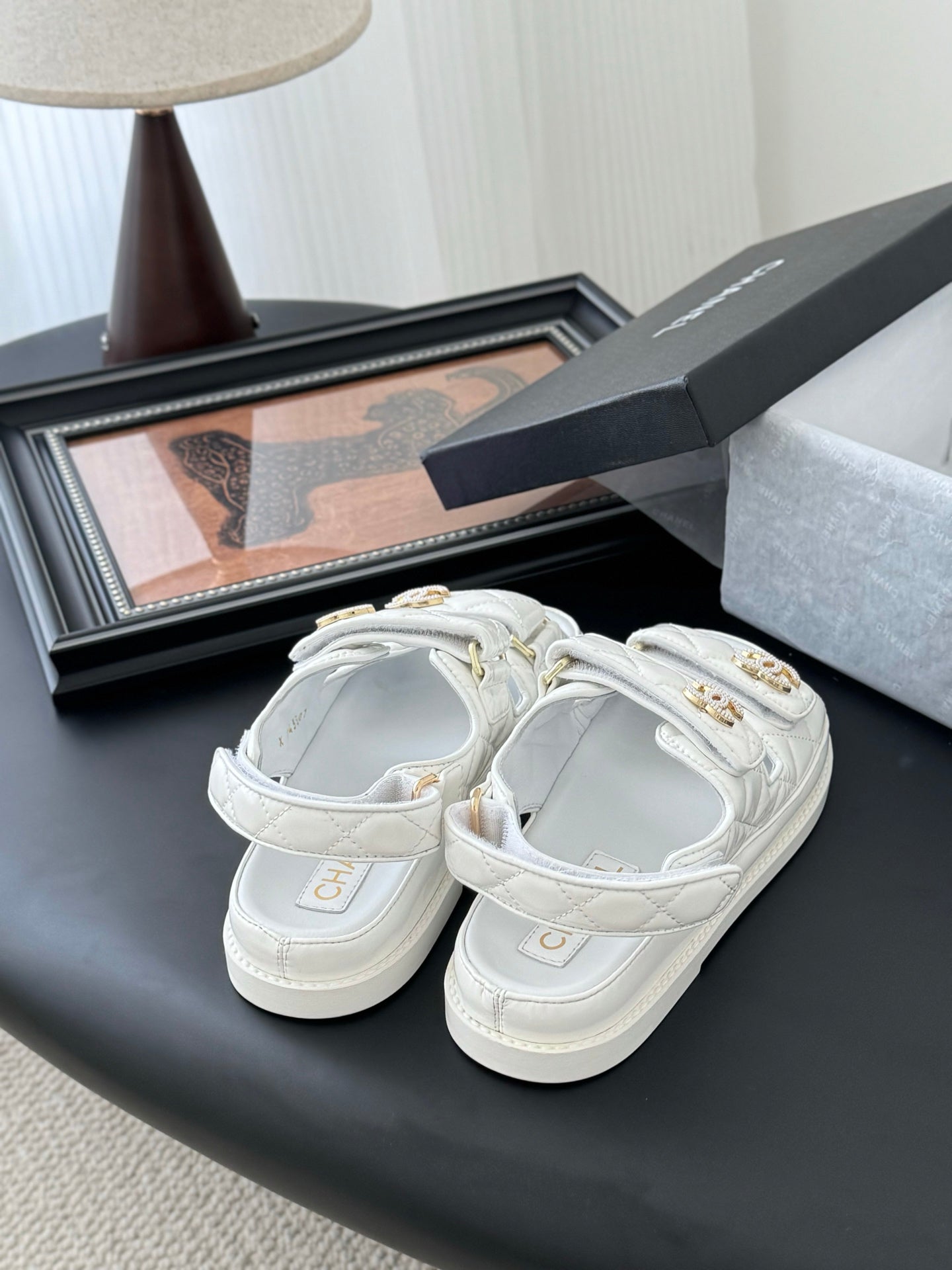 Chanel Velcro Sandals – 25SS Collection