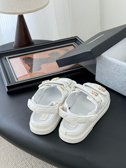 Chanel Velcro Sandals – 25SS Collection
