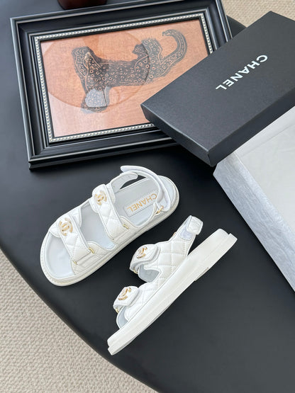 Chanel Velcro Sandals – 25SS Collection