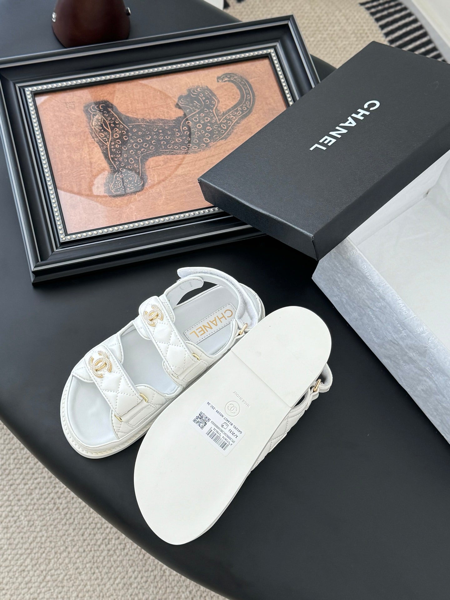 Chanel Velcro Sandals – 25SS Collection
