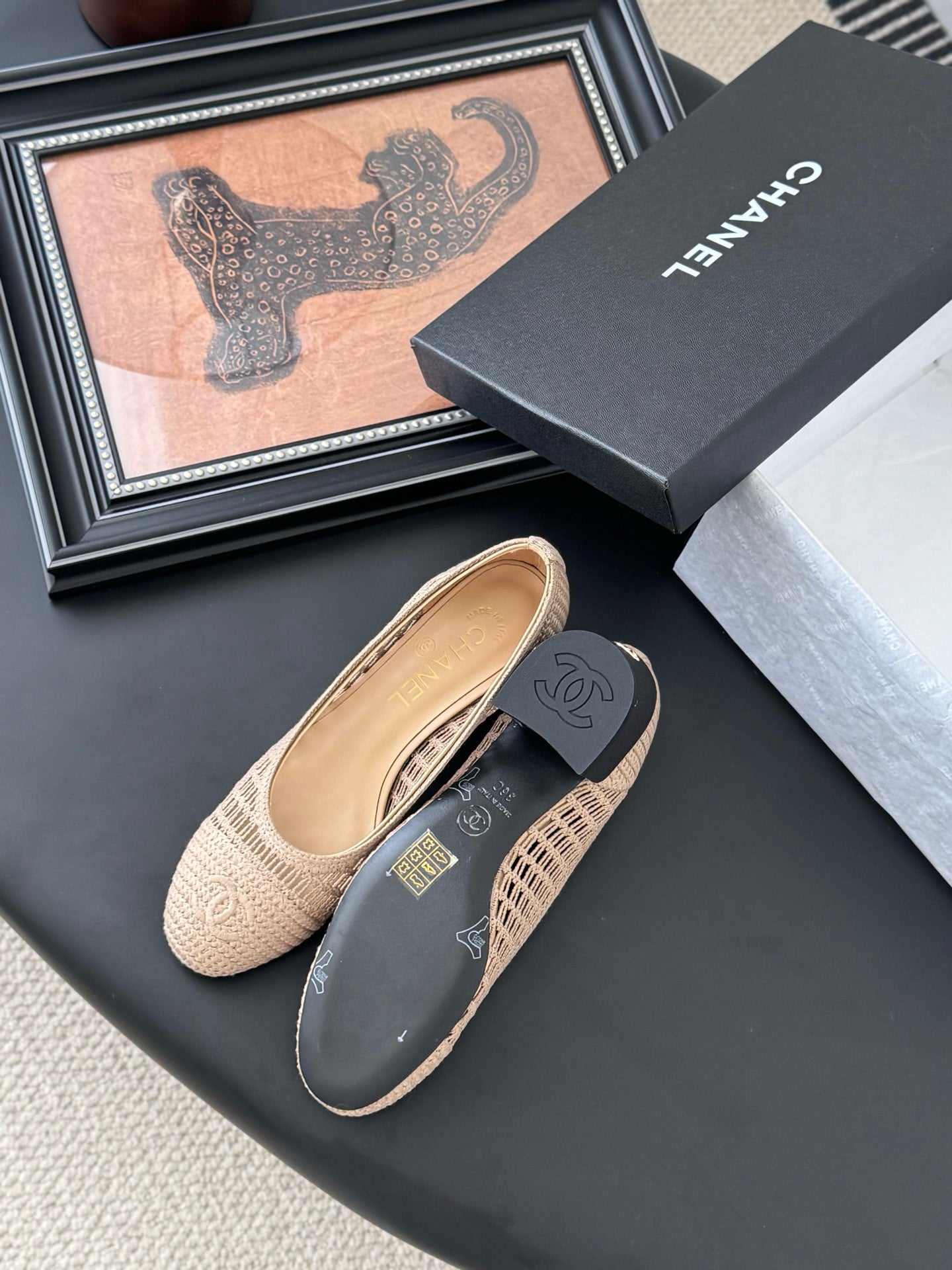 Chanel 25S Ballet Flats