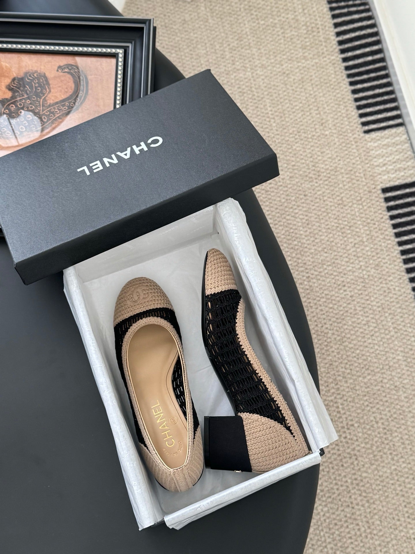 Chanel 25S Ballet Flats