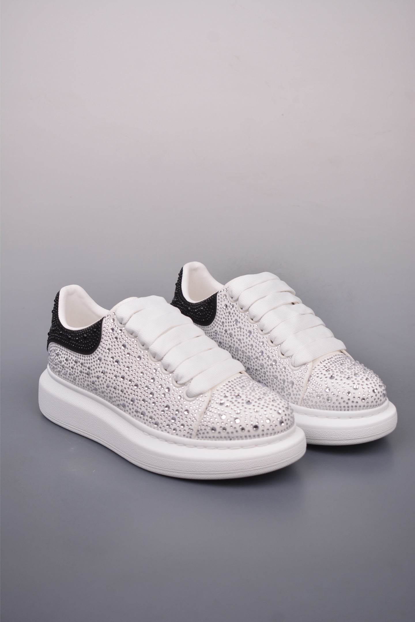 Alexander McQueen Rhinestone Sneakers