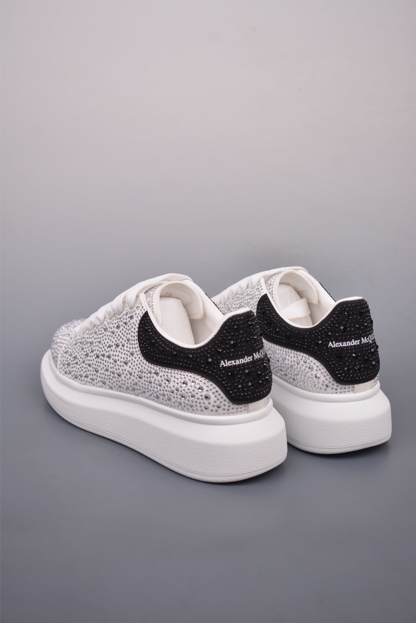 Alexander McQueen Rhinestone Sneakers