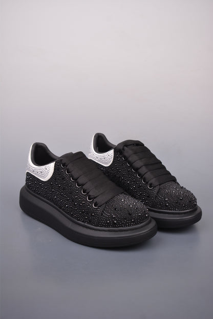 Alexander McQueen Rhinestone Sneakers