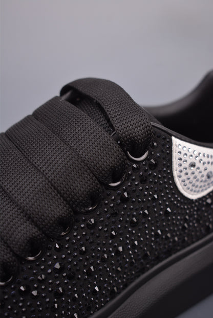 Alexander McQueen Rhinestone Sneakers