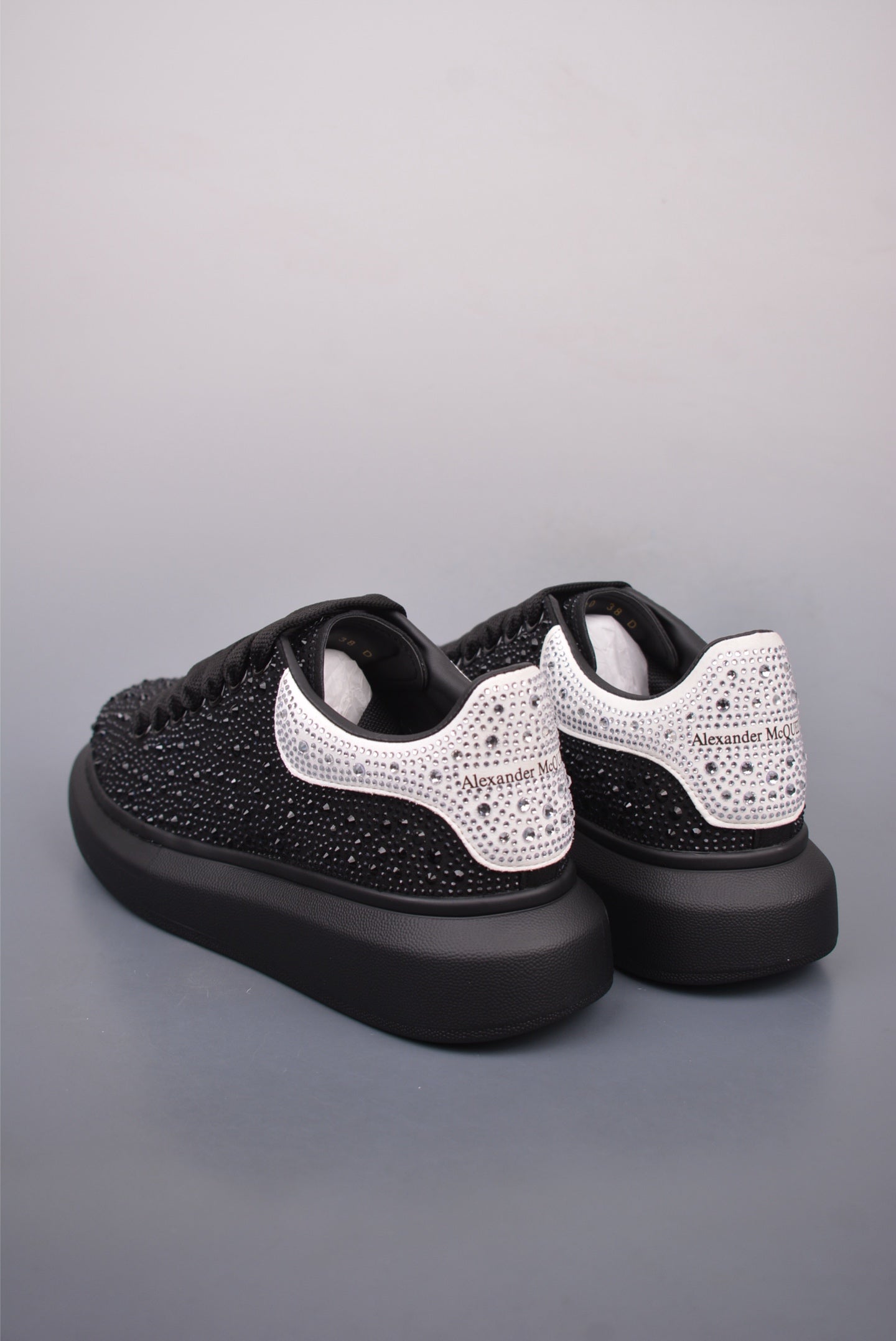 Alexander McQueen Rhinestone Sneakers