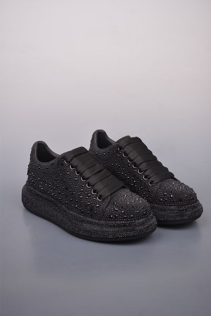 Alexander McQueen Rhinestone Sneakers