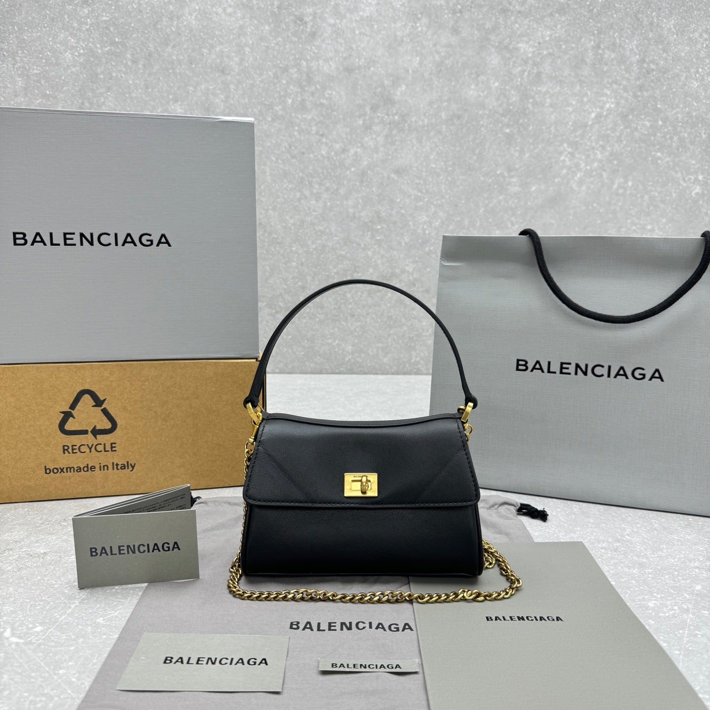Balenciaga Rodeo Nano Chain Bag