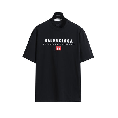 Balenciaga Red Double Ring Foam Print T-Shirt – 26SS