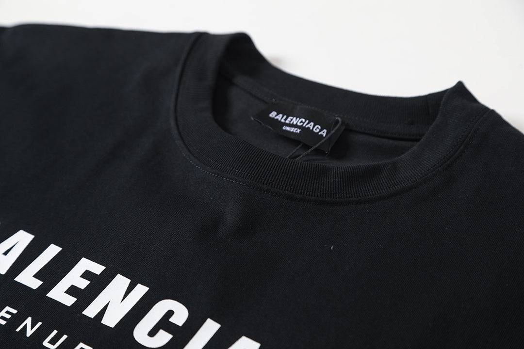 Balenciaga Red Double Ring Foam Print T-Shirt – 26SS