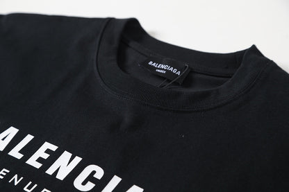 Balenciaga Red Double Ring Foam Print T-Shirt – 26SS