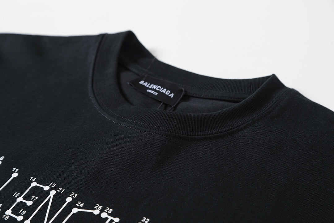 Balenciaga Coordinate Line Print T-Shirt – 26SS