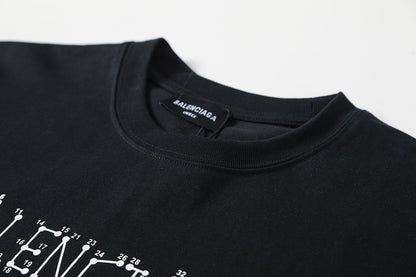 Balenciaga Coordinate Line Print T-Shirt – 26SS